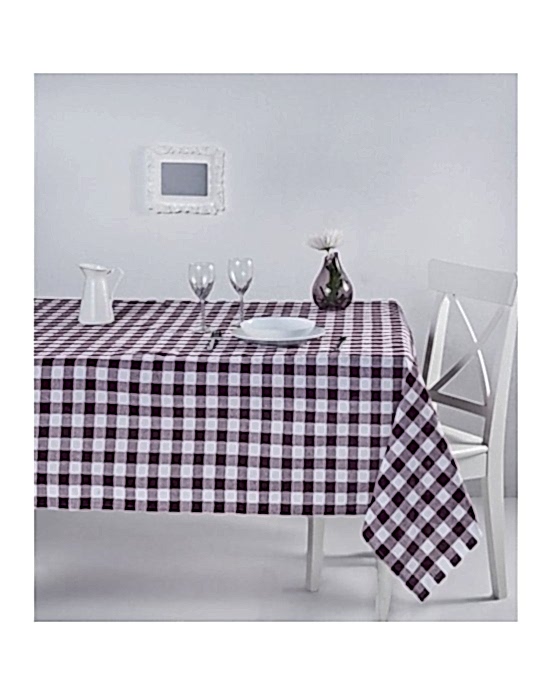 Dertsiz Masa Örtüsü 140x240 cm (Dikdörtgen) Bordo